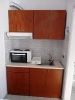 Apartment’s kitchenette, Glaronissia Hotel, Pollonia, Milos, Cyclades, Greece