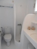 A bathroom, Glaronissia Hotel, Pollonia, Milos, Cyclades, Greece