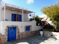 Exterior of Glaronissia Hotel, Milos