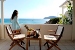 View from a balcony, Golden Milos Beach Hotel, Milos, Cyclades, Greece