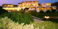 External view of the Golden Milos Beach Hotel, Provatas, Milos, Cyclades, Greece