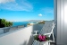 View from the balcony, Kapetan Tasos Suites, Pollonia, Milos, Cyclades, Greece