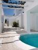 Common outdoor mini pool with Jacuzzi , Kapetan Tasos Suites, Pollonia, Milos, Cyclades, Greece