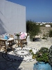 Garden area, Kostantakis Residence, Pollonia, Milos, Cyclades, Greece
