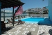 The pool, Liogerma Hotel, Adamas, Milos, Cyclades, Greece