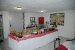 Breakfast buffet, Liogerma Hotel, Adamas, Milos, Cyclades, Greece