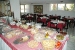The breakfast area and buffet, Liogerma Hotel, Adamas, Milos, Cyclades, Greece