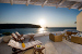 Veranda of the Honeymoon room , Melian Hotel & Spa, Pollonia, Milos, Cyclades, Greece