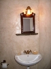 Anoi house bathroom, Mimallis Traditional Houses, Milos, Cyclades, Greece