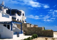 Exterior of Psaravolada Resort, Psaravolada, Milos