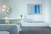 ‘Quartz’ Junior Suite bedroom details, Santa Maria Luxury Suites, Milos, Cyclades, Greece