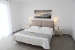 Bedroom of the ‘Aquamarine’ Junior Deluxe Suite, Santa Maria Luxury Suites, Milos, Cyclades, Greece