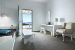 ‘Topaz’ Junior Deluxe Suite living room, Santa Maria Luxury Suites, Milos, Cyclades, Greece