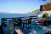 Sea view from the garden veranda , Villa Lord House, Pollonia, Milos, Cyclades, Greece