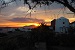 Sunset overview, Windmill of Anastasia, Milos, Cyclades, Greece