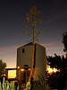 The Windmill at sunset time, Windmill of Anastasia, Milos, Cyclades, Greece