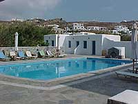 The pool at Anemos Apartments, Mykonos