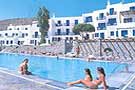 Manoulas Beach Hotel, on Agios Ioannis beach, Mykonos.  Cat A'