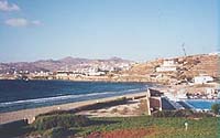 The view from the Mykonos Bay Hotel, Mykonos