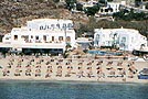 Mykonos Palace Hotel, on Platis Yialos beach, Mykonos.  Cat A'