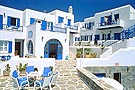 Petinos Beach Hotel, on Platis Yialos beach, Mykonos.  Cat A'