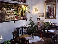 The bar of the Chateau Zevgoli Hotel, Naxos Town, Naxos