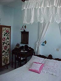 A room at the Chateau Zevgoli Hotel, Naxos Town, Naxos