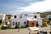 Hotel entrance, Plaza Beach Hotel, Plaka, Naxos, Cyclades, Greece