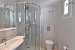 A bathroom, Kalypso Hotel, Naoussa, Paros, Greece