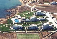 Aerial view of the Poseidon Paros Hotel, Paros