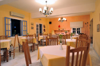 Panorama Hotel, Parikia, Paros, breakfast room