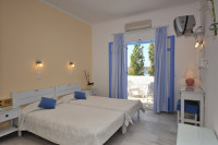 Panorama Hotel, Parikia, Paros, a bedroom