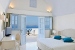 Sea view studio, El Greco Hotel, Fira, Santorini, Cyclades, Greece