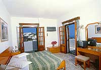 A room at the Santorini Palace Hotel, Fira, Santorini