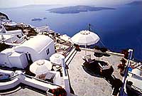 The view from Efterpi Villas Firostefani, Santorini