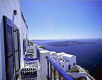 The Galini Hotel, Firostefani, Santorini