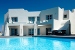 Avaton Resort & Spa exterior and the pool , Avaton Resort & Spa, Imerovigli, Santorini, Cyclades, Greece