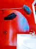 Bathroom , Ilios and Selene Villa, Imerovigli, Santorini, Cyclades, Greece