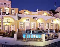 The Iliovasilema Hotel, Imerovigli, Santorini