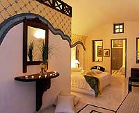 A room at the Iliovasilema Hotel in Imerovigli, Imerovigli, Santorini