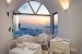 The gourmet restaurant , Pegasus Suites, Imerovigli, Santorini, Cyclades, Greece