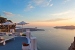 Sunset view from the Pegasus Suites , Pegasus Suites, Imerovigli, Santorini, Cyclades, Greece