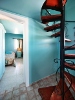 Another bedroom of the family room, Santorini's Balcony Art Houses, Imerovigli, Santorini, Cyclades, Greece