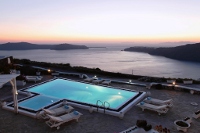 Pool area of the Santorini's Balcony Art Houses, Imerovigli, Santorini