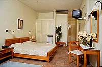 A room at the Rose Bay Hotel, Kamari, Santorini