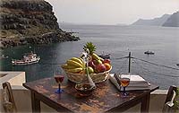 The view from Amoudi Villas, Oia, Santorini