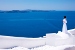 Caldera view from Canaves Oia hotel, Canaves Oia Hotel, Oia, Santorini, Cyclades, Greece