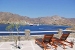 View to the Livadi bay and Chora  , Astrio Studios, Serifos, Cyclades, Greece