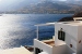 View to the Aegean sea, the bay of Livadi and Chora, Astrio Studios, Serifos, Cyclades, Greece