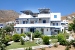 Dorkas exterior and the garden , Dorkas Apartments, Livadakia, Serifos, Cyclades, Greece